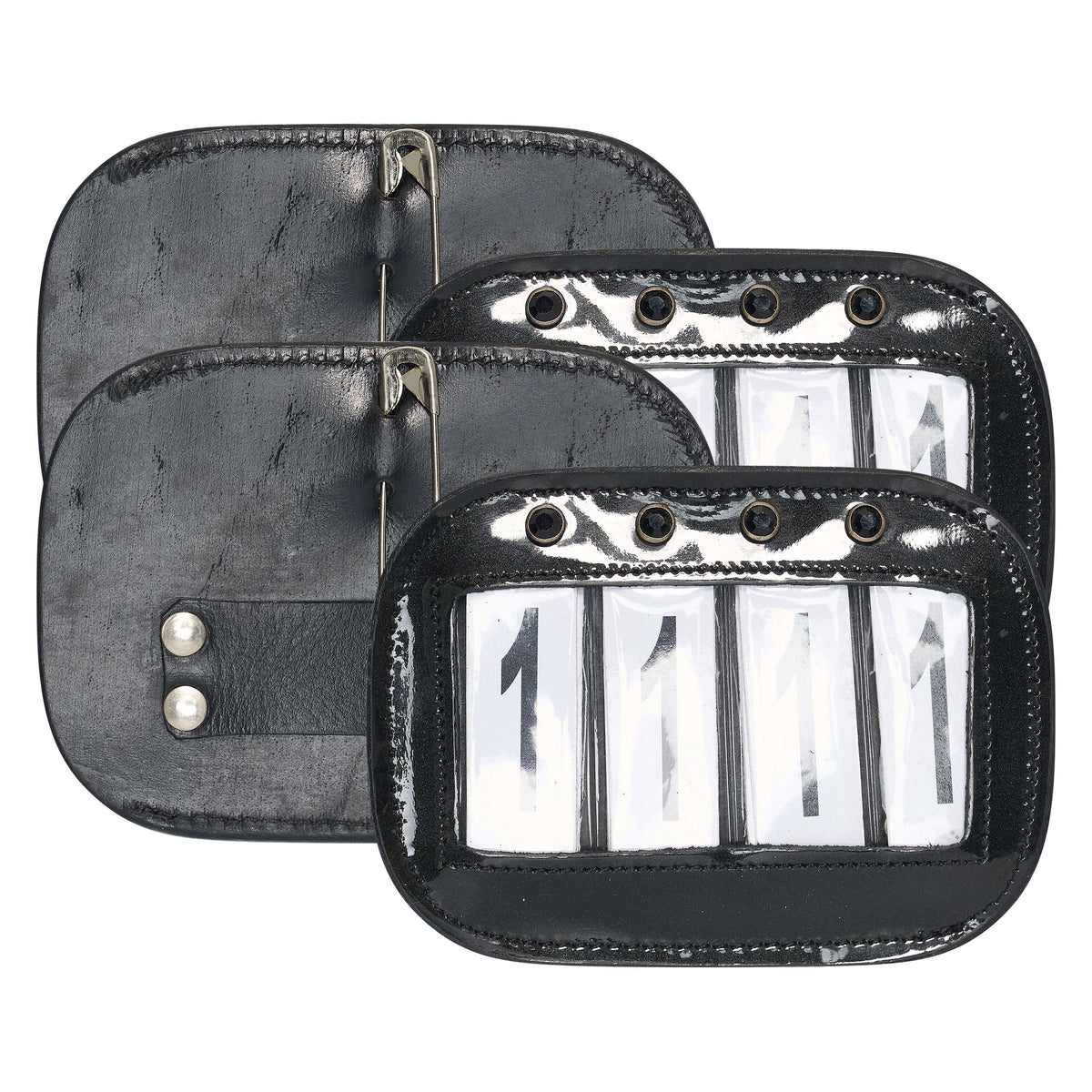 Imperial Riding Kopfnummern IHRSquare Shiny Black