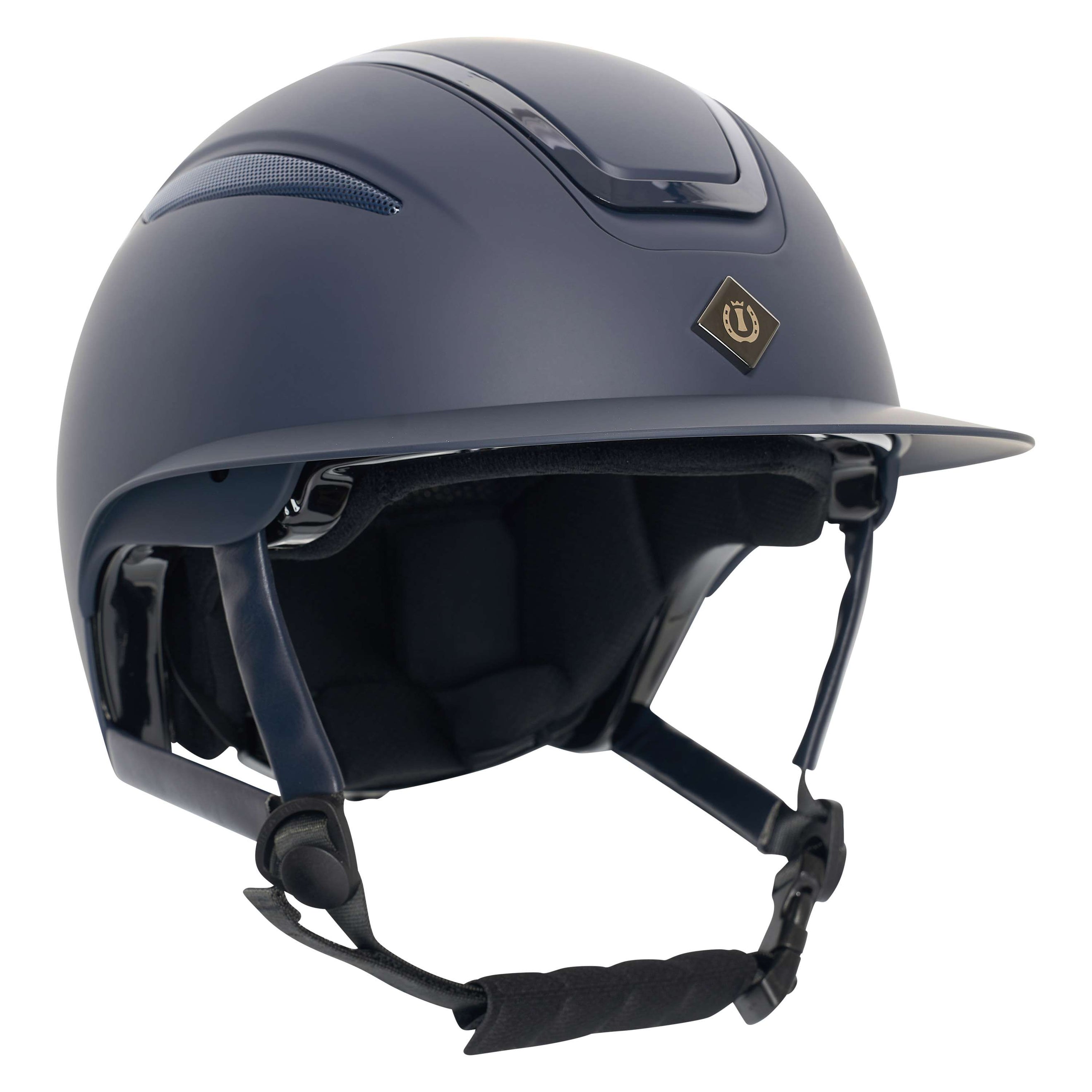 Imperial Riding Reithelm IRHOlania Deluxe Big Visor Navy
