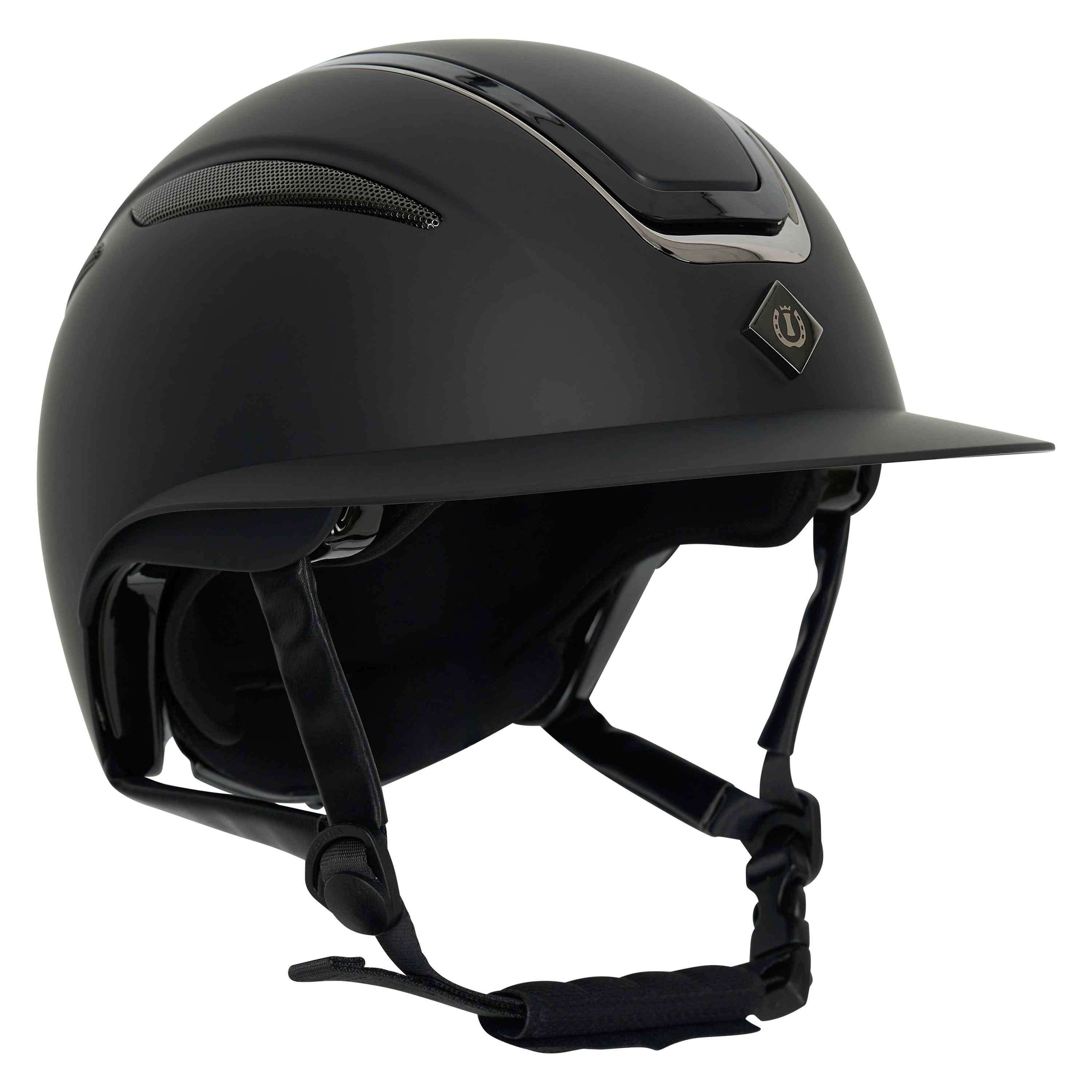 Imperial Riding Reithelm IRHOlania Deluxe Big Visor Schwarz Imperial Riding Reithelm IRHOlania Deluxe Big Visor Schwarz