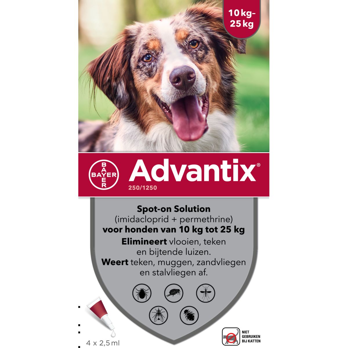 Advantix 250/1250 Spot-On Hund 10-25kg