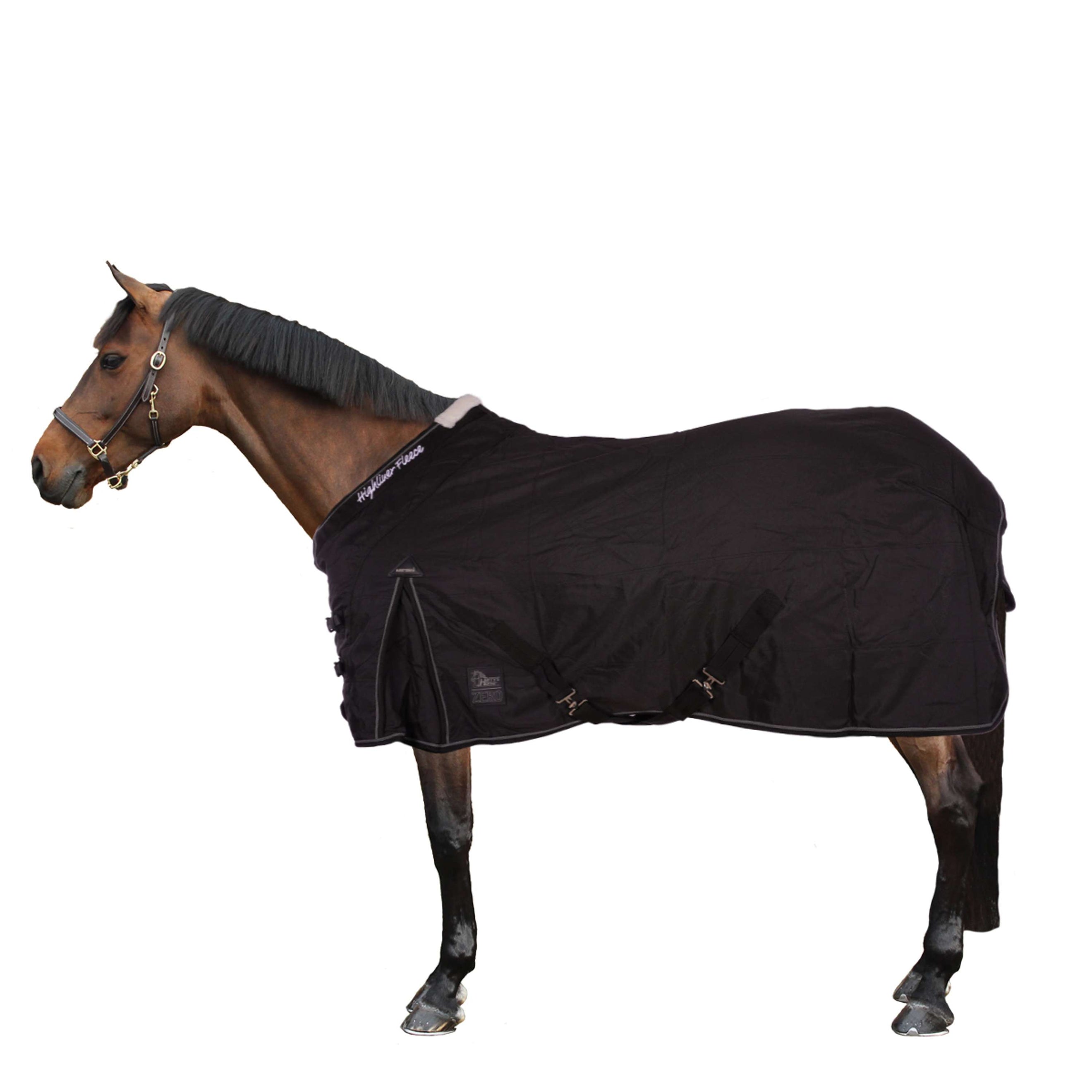 Harry's Horse Stalldecke Highliner 0g Navy mit Grauen Akzenten Harry's Horse Stalldecke Highliner 0g Navy mit Grauen Akzenten