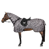 HORKA Anti Fliegen Reitdecke Fester Hals Zebra