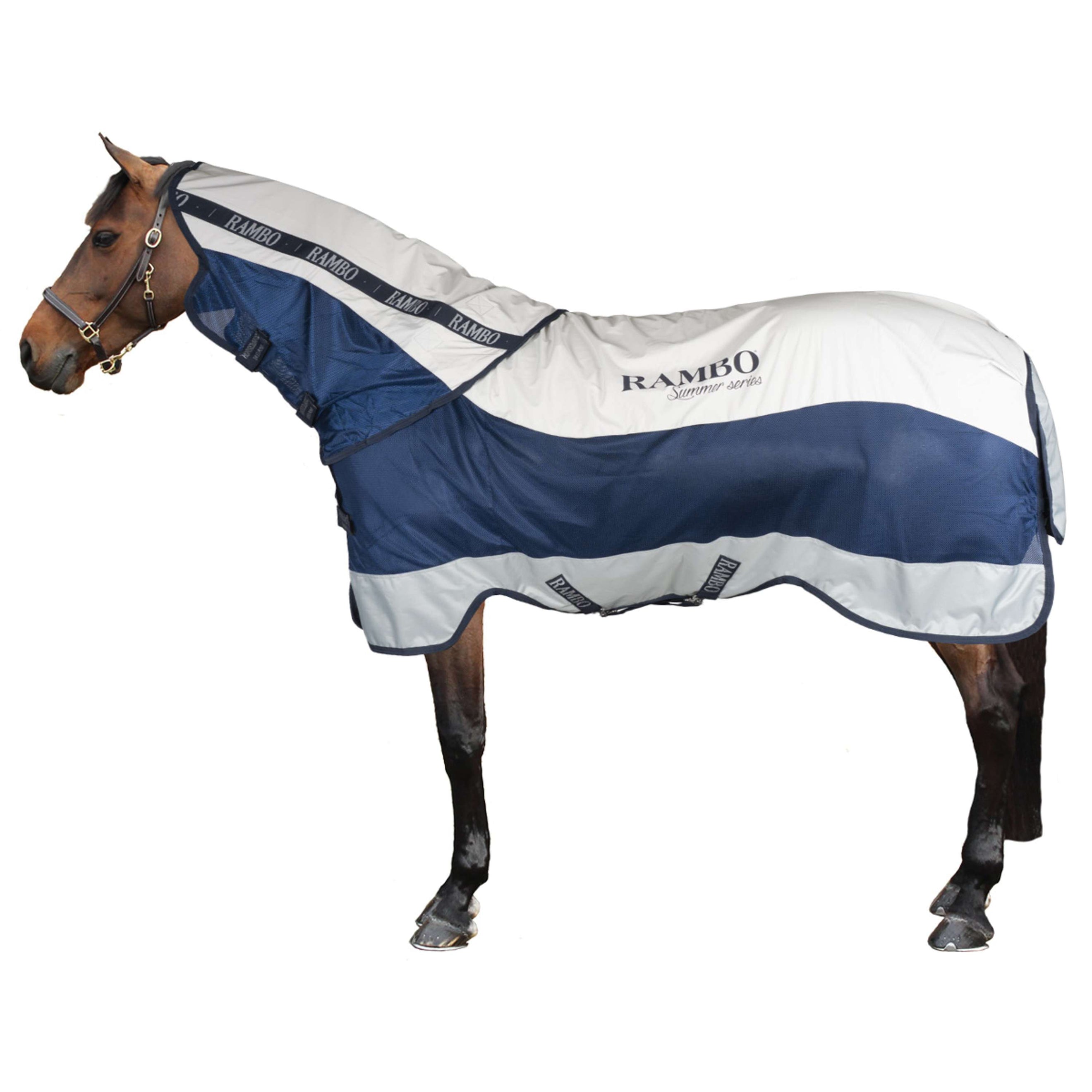 Rambo Summer Series Turnout 0g Navy/Grau