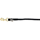 Eskadron Führstrick Classic Messing Karabinerhaken Schwarz