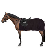 Riding World Ausreitdecke Fleece Schwarz/Grau