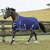 Weatherbeeta Lite Plus Turnout Rug Comfitec Essential Plus Standard Neck 0g Navy/Silver/Red