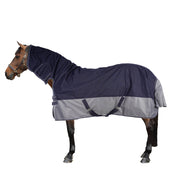 EQUITHÈME Turnout Rug Tyrex Combo 600D 0g Marine/Grau