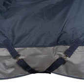 EQUITHÈME Outdoordecke Tyrex 600 D Polar Fleece 0g Blau/Grau