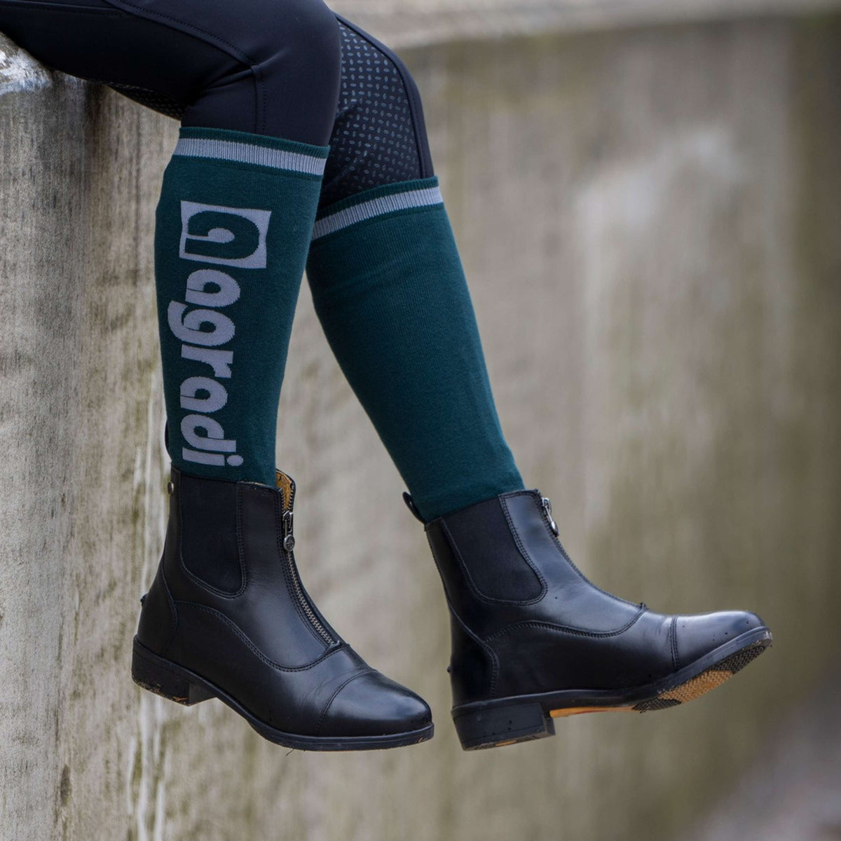 Agradi Horse Socken Green Woods