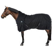 Riding World Regendecke Oxford 300D Fleece Fütterung 0g Schwarz