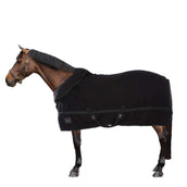 Harry's Horse Fleecedecke mit Aufrollbarem Hals Schwarz