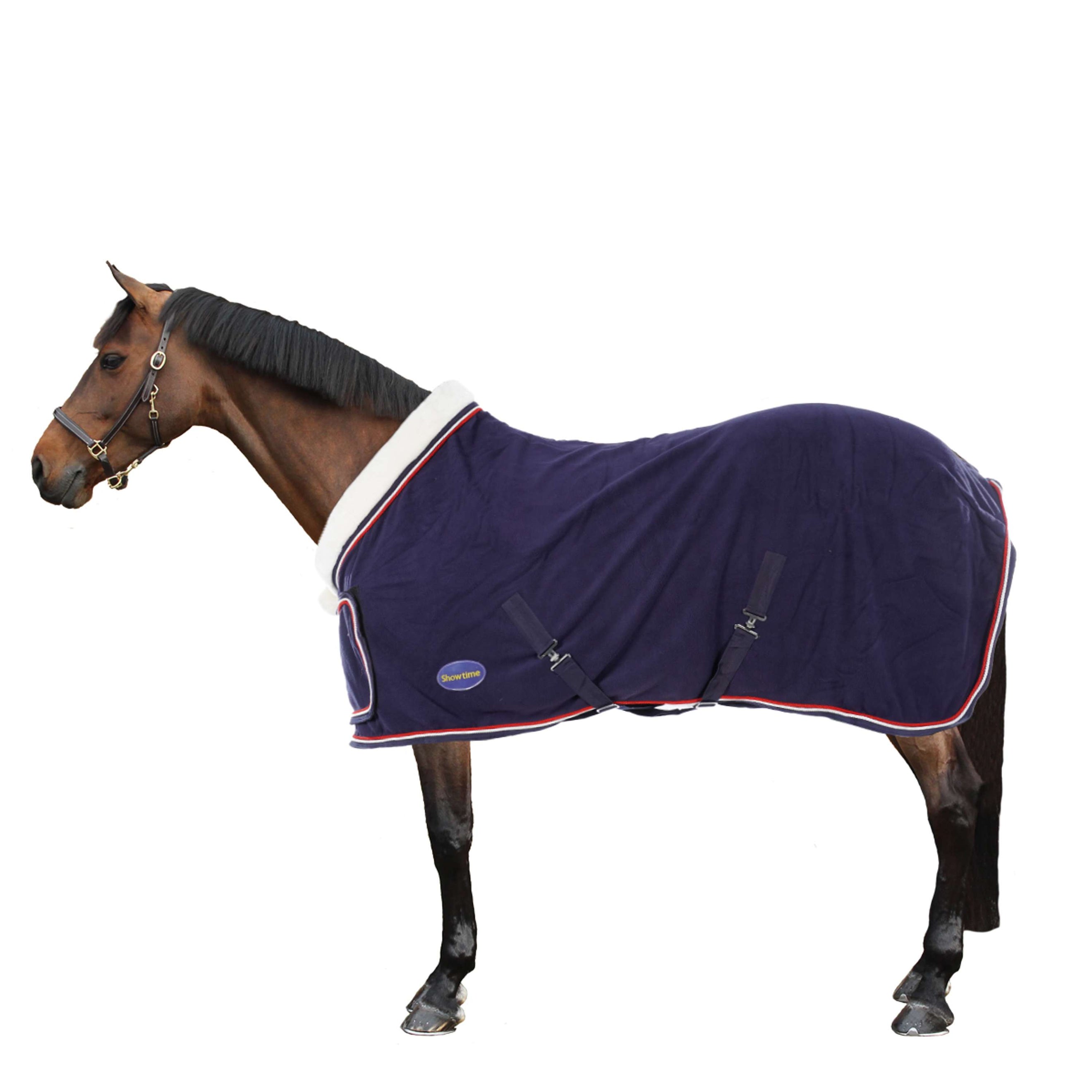 HB Showtime Showdecke Fleece 400gr Dutch Crown Navy HB Showtime Showdecke Fleece 400gr Dutch Crown Navy