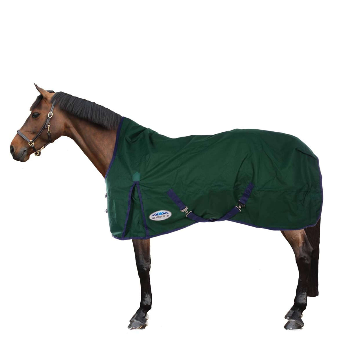 Weatherbeeta Regendecke Comfitec Plus Dynamic II High Neck Lite Hunter/Navy