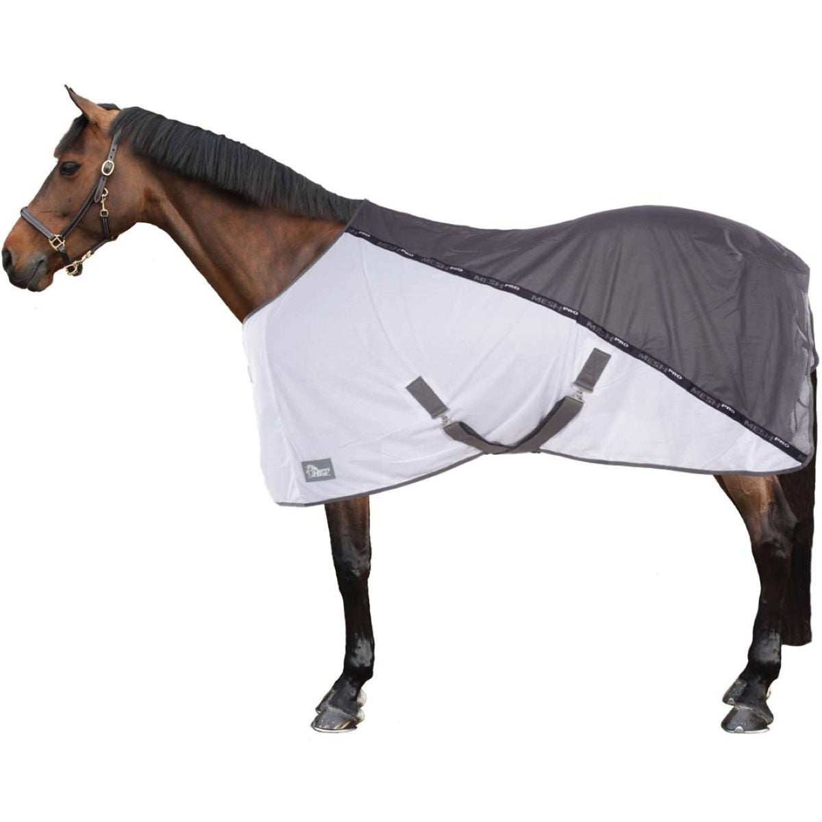 Harry's Horse Fliegendecke Mesh-pro Grau