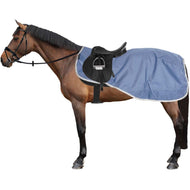 EQUITHÈME Ausreitdecke Tyrex 600D Recycelt Fleece Blau