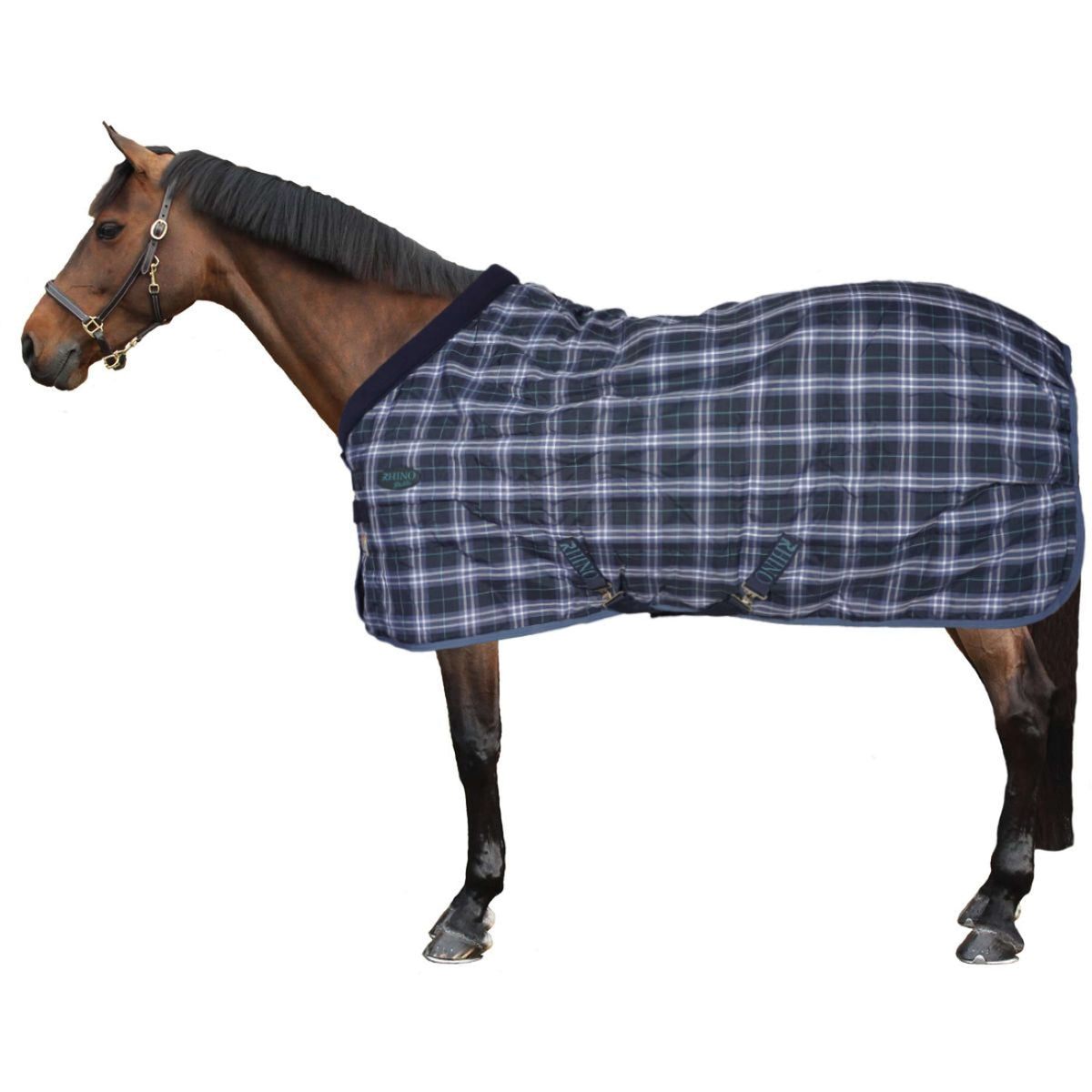 Rhino by Horseware Original Stable Medium Varilayer Navy Check/Indigo