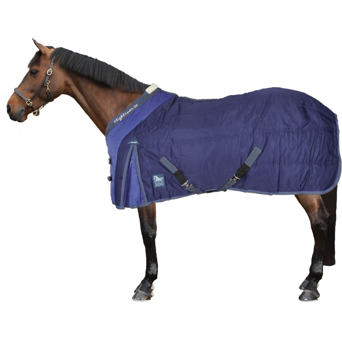 Harrys Horse Stalldecke Highliner 300gr WI23 Dunkeldenim