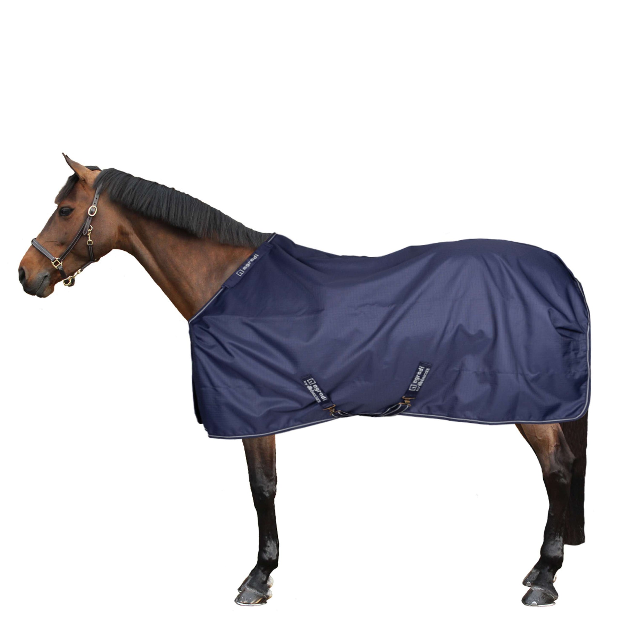 Agradi by Bucas Turnout Rug 0g Navy/Silber Agradi by Bucas Turnout Rug 0g Navy/Silber