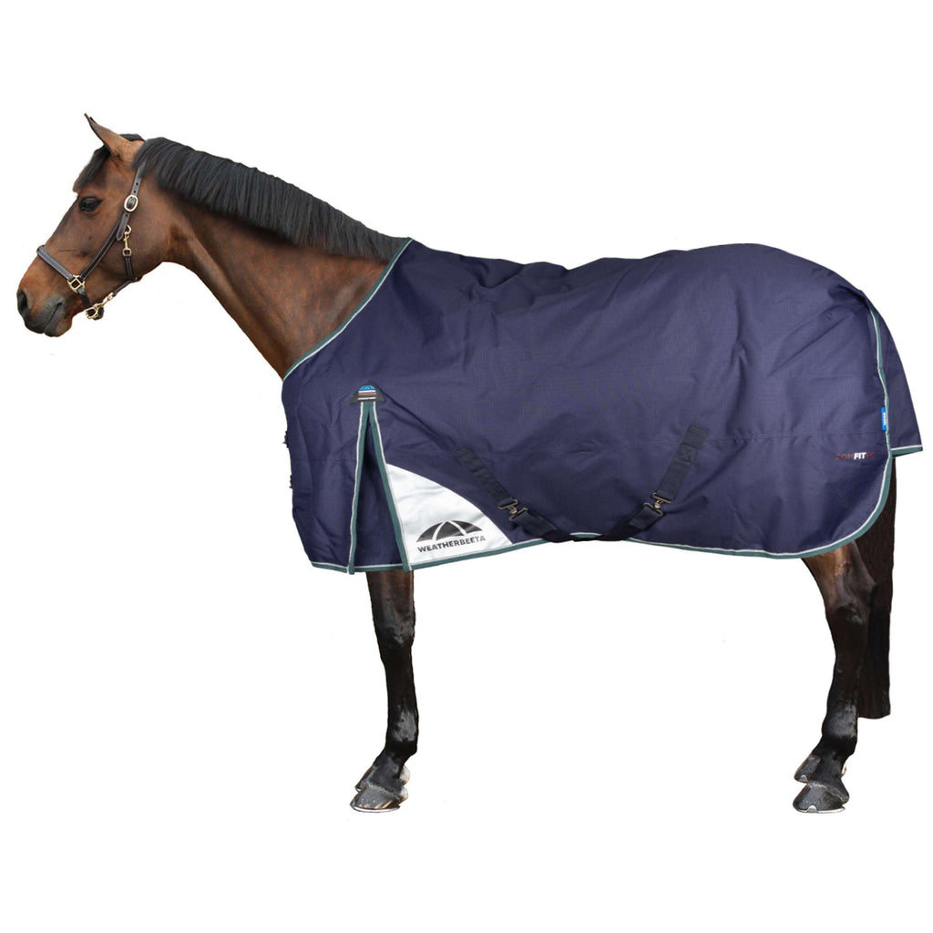 WeatherBeeta ComFiTec Plus Dynamic Turnout Detach-A-Neck 220g Navy/Forest Green
