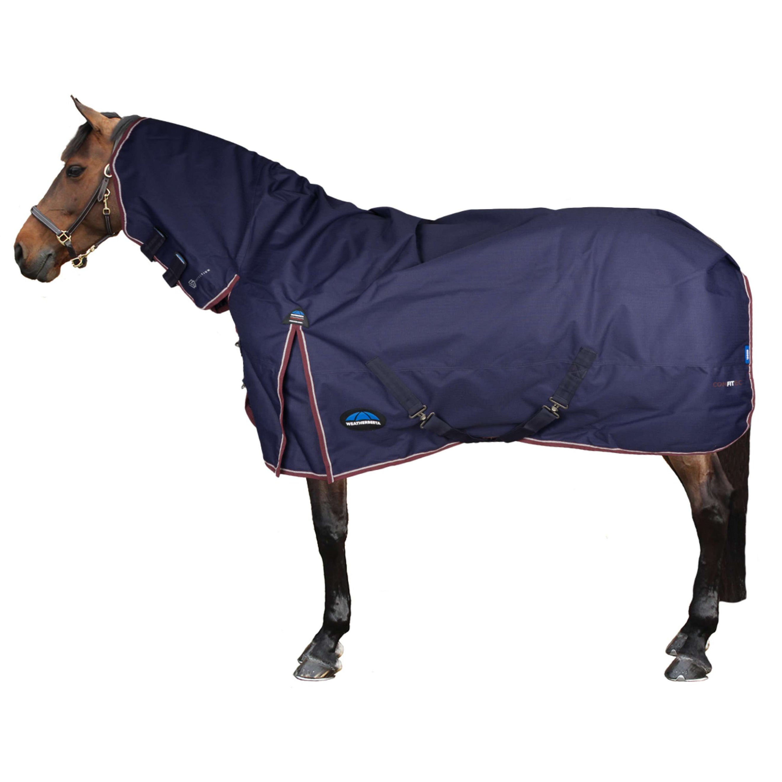 WeatherBeeta ComFiTec Essential Turnout Combo 50g Navy/Burgundy