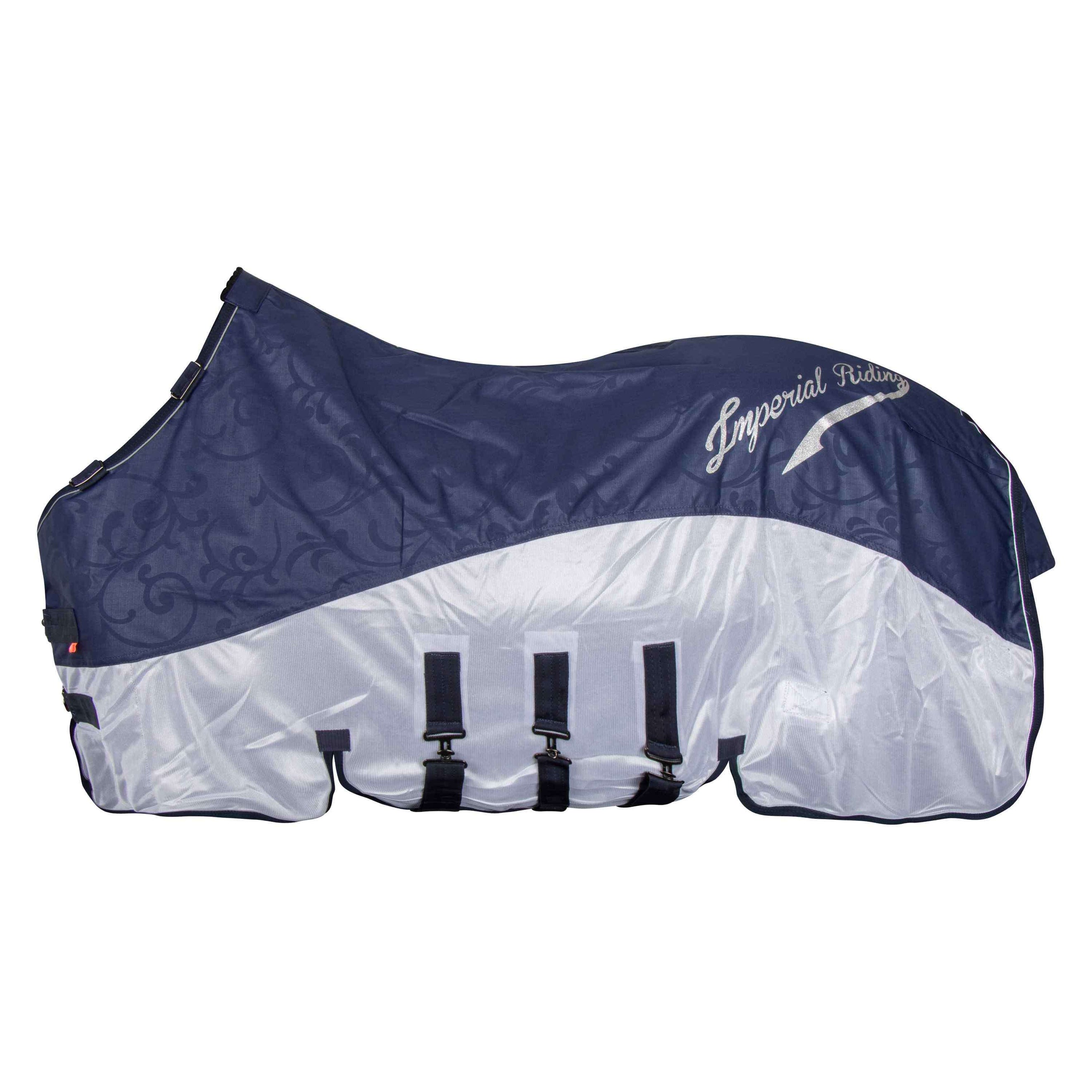 Imperial Riding Fliege und Regenschutzdecke IRHSuper-Dry Navy Imperial Riding Fliege und Regenschutzdecke IRHSuper-Dry Navy