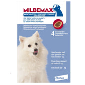 Milbemax Kautabletten Geschmacksvoll Kleiner Hund/Welpe 4 Tabletten