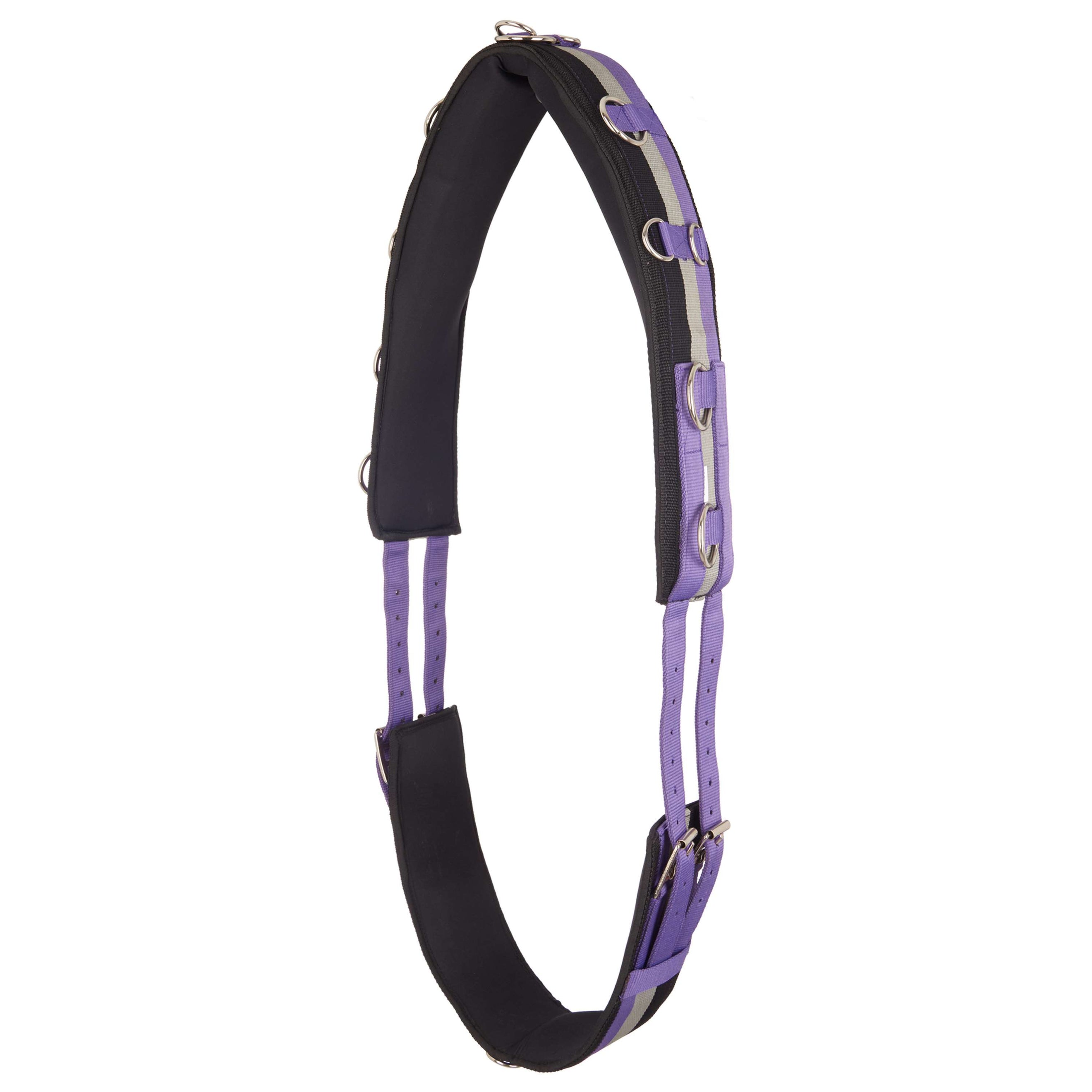 Imperial Riding Longiergurt IRHDeluxe Violett