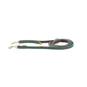 Kentucky Hundeleine Plaited Nylon Long Olive Grün