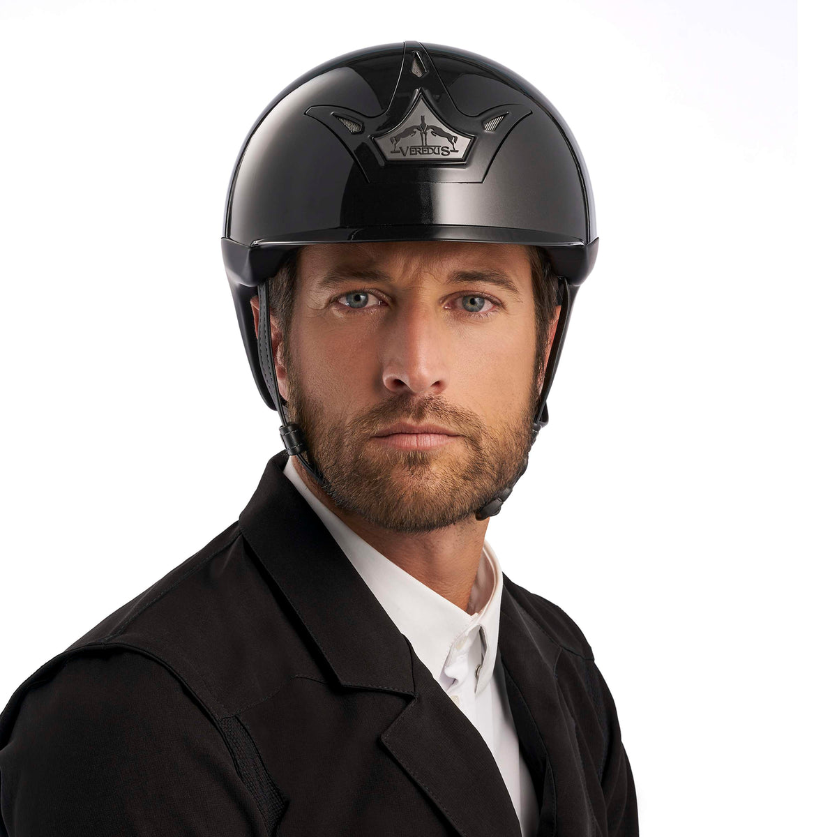 Veredus Reithelm Vita Schwarz lackiert