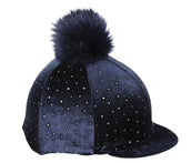 Shires Kappenüberzug Velvet Sparkle Navy