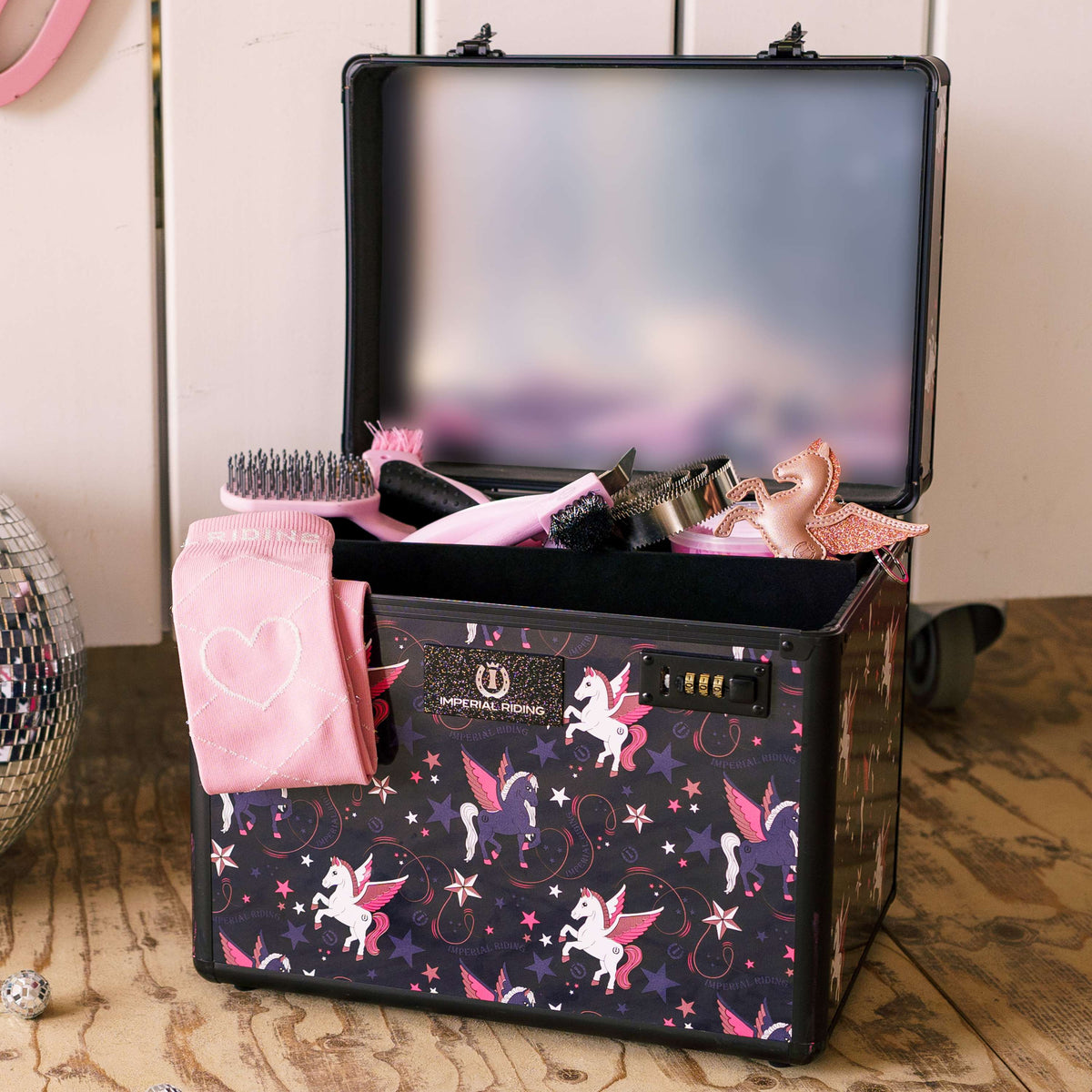 Imperial Riding Putzbox IRHShiny Pixie Dust AOP