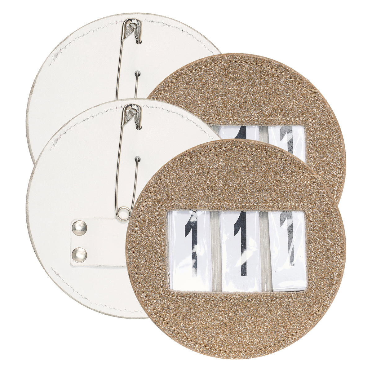 Imperial Riding Kopfnummern IRHGlitter Round Gold