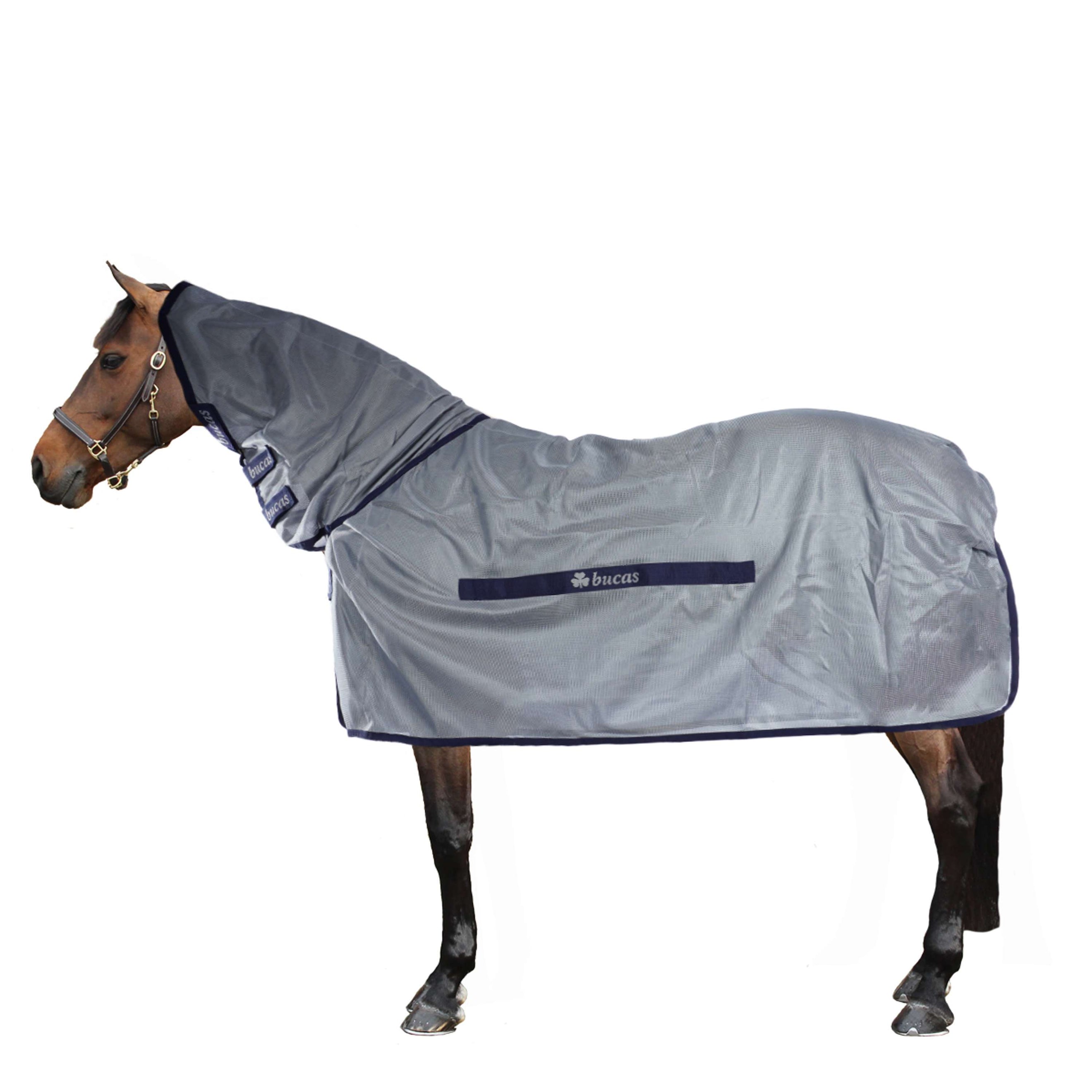 Bucas Buzz-Off Full Neck Blau Bucas Buzz-Off Full Neck Blau