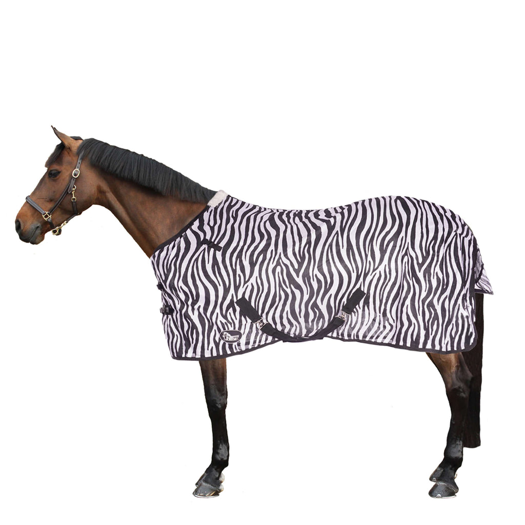 Harry's Horse Fliegendecke mit seperatem Halsteil Zebra