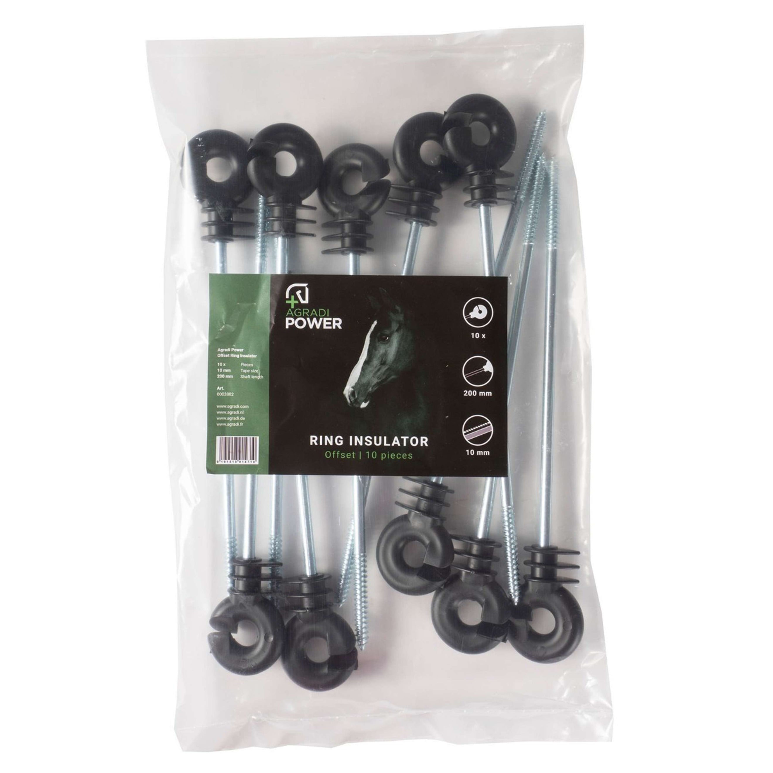 Agradi Power Abstandsringisolator 10 Stück Agradi Power Abstandsringisolator 10 Stück