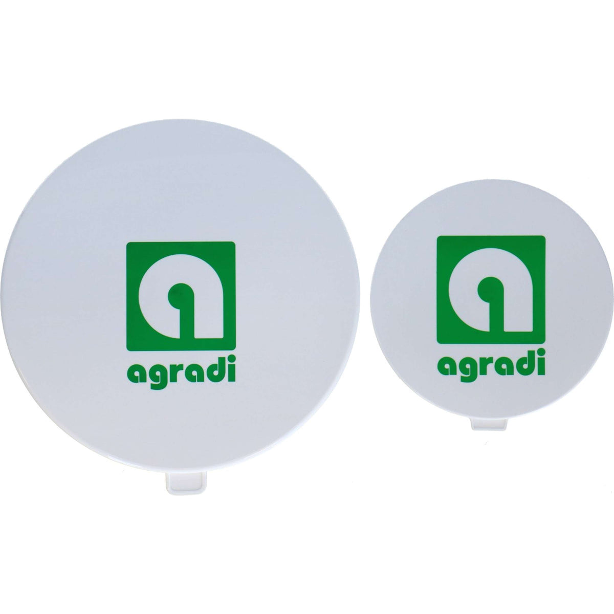 Agradi Deckel für Futterschale Weiß