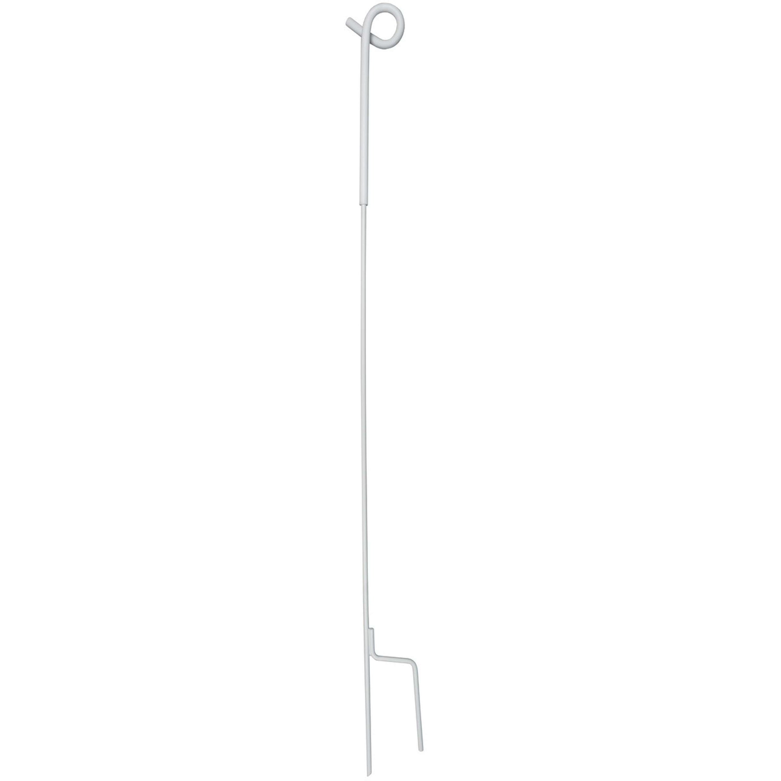 Agradi Power Metallpfahl 105cm Weiß Agradi Power Metallpfahl 105cm Weiß