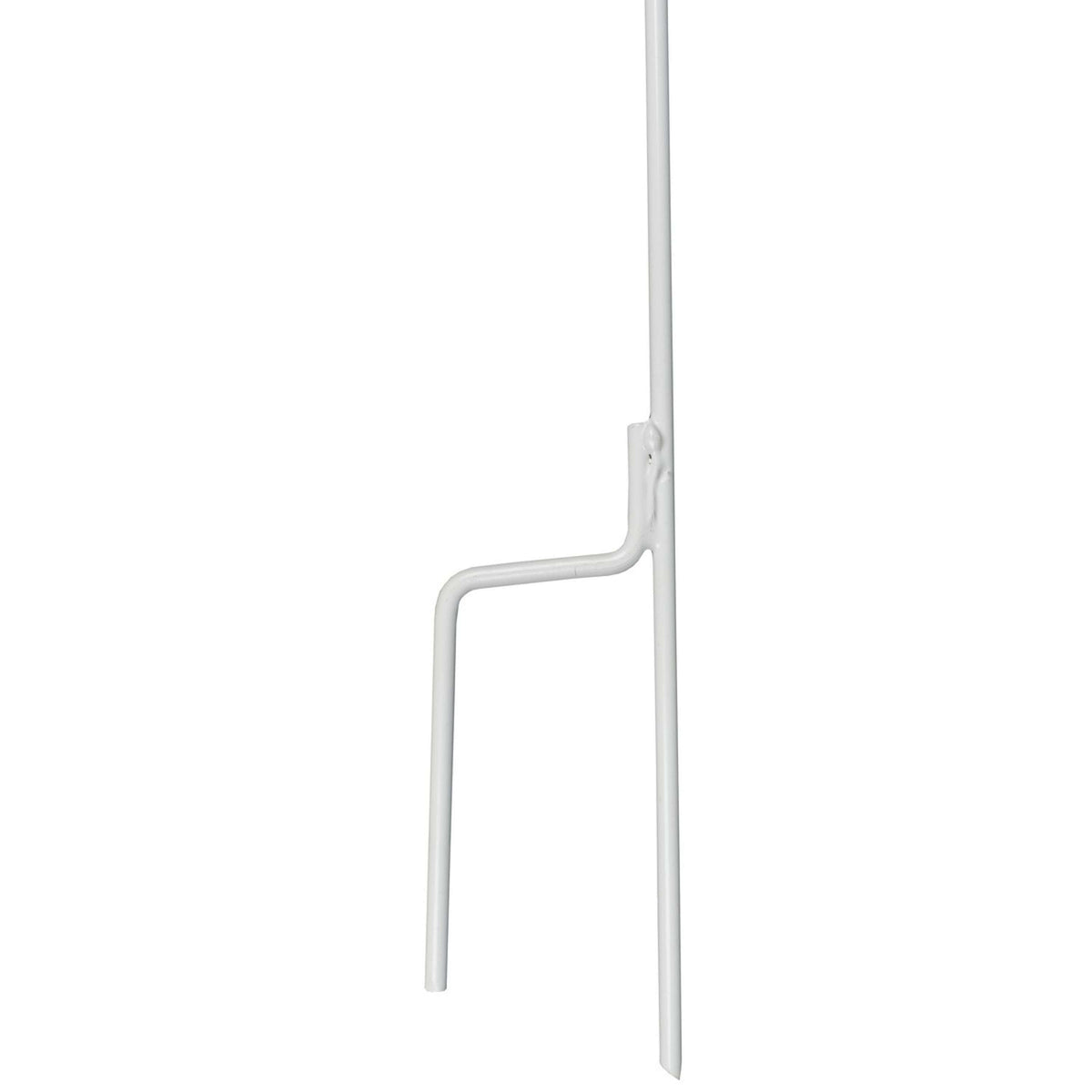 Agradi Power Metallpfahl 105cm Weiß