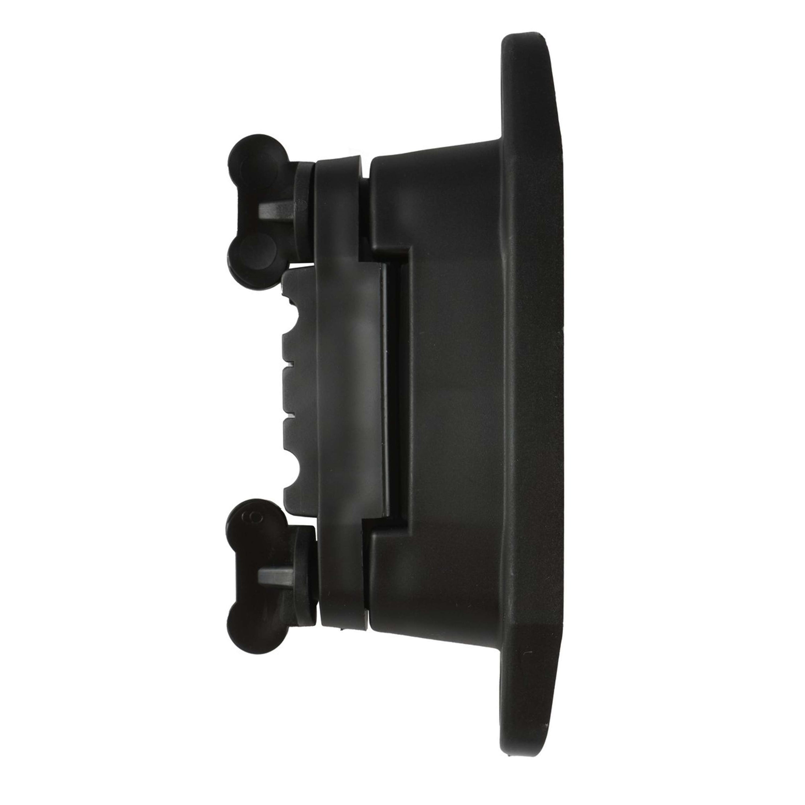 Agradi Power Klemme Profi Eckisolator Schwarz 10 Stück