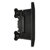 Agradi Power Klemme Profi Eckisolator Schwarz 10 Stück