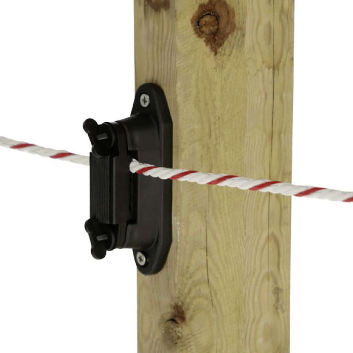 Agradi Power Klemme Profi Eckisolator Schwarz 10 Stück