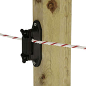 Agradi Power Klemme Profi Eckisolator Schwarz 10 Stück