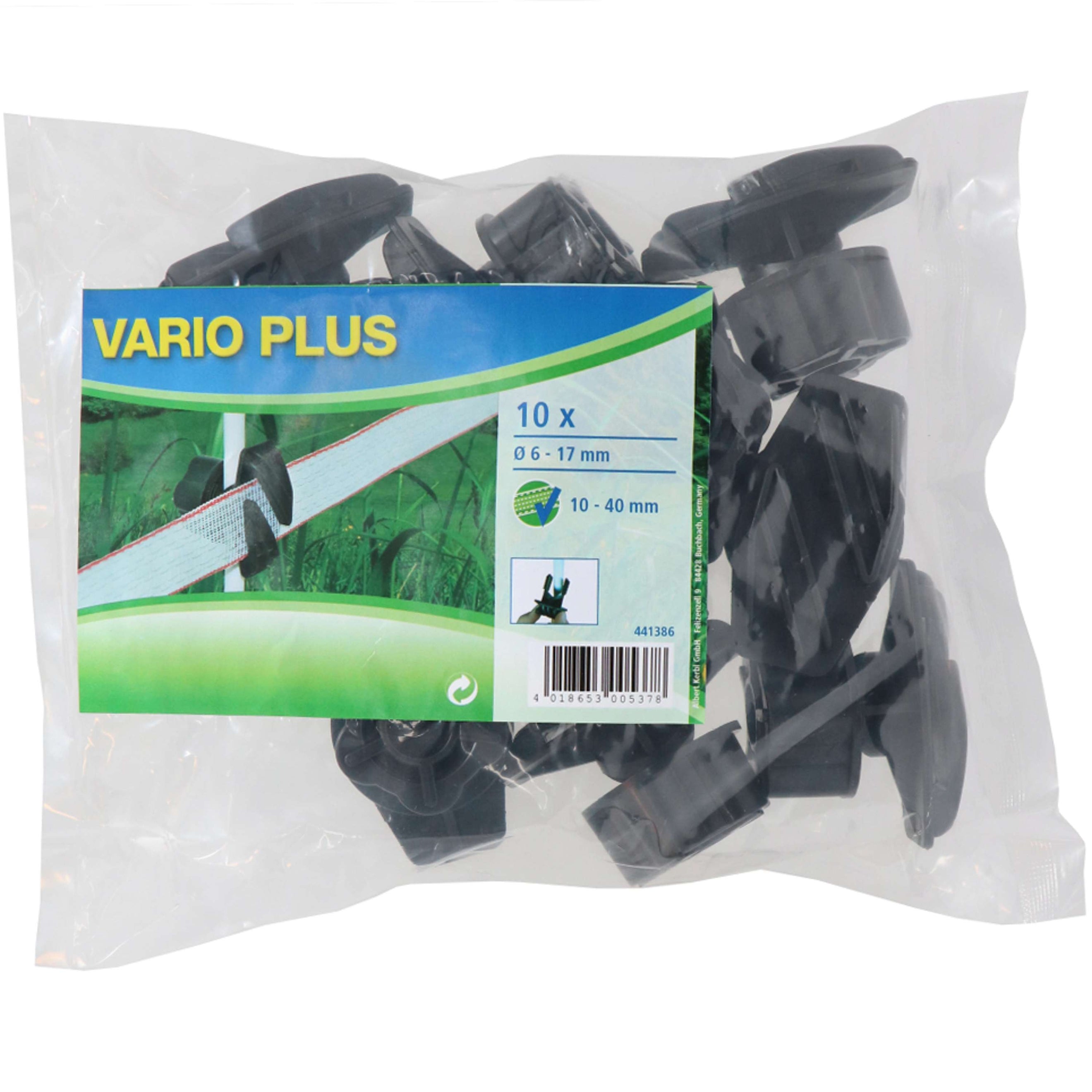 Ako Schraubisolator Vario-Plus 10St Schwarz Ako Schraubisolator Vario-Plus 10St Schwarz