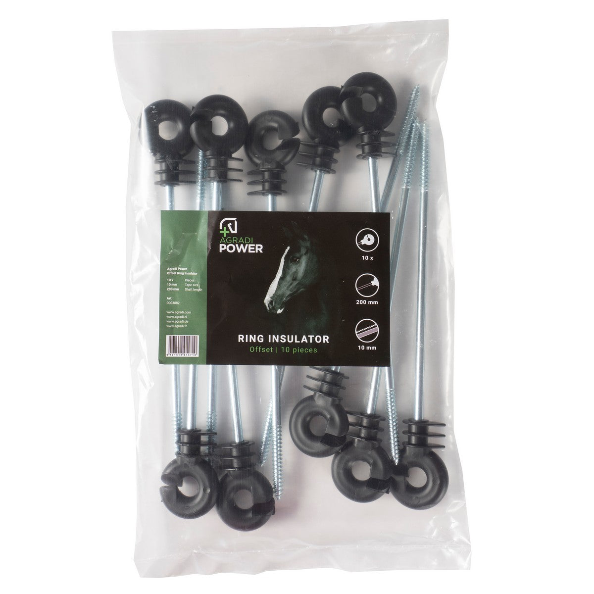 Agradi Power Abstandsringisolator 10 Stück