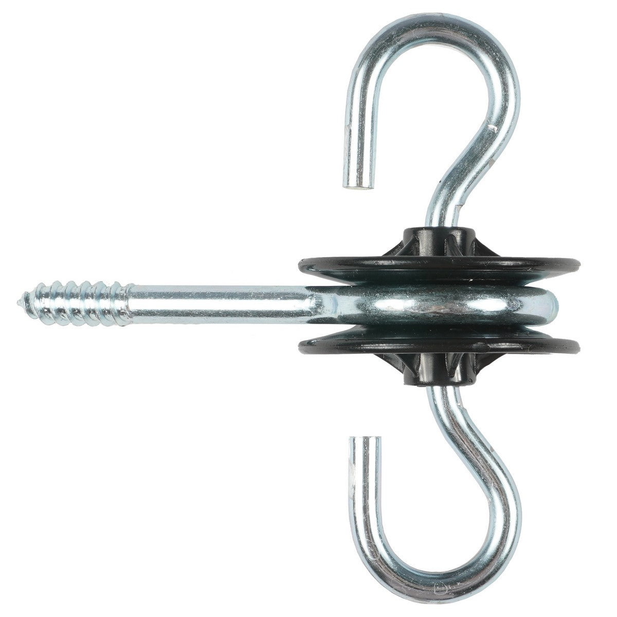 Ako Torgriffisolator Nirosta 2 Einlegehaken Schwarz