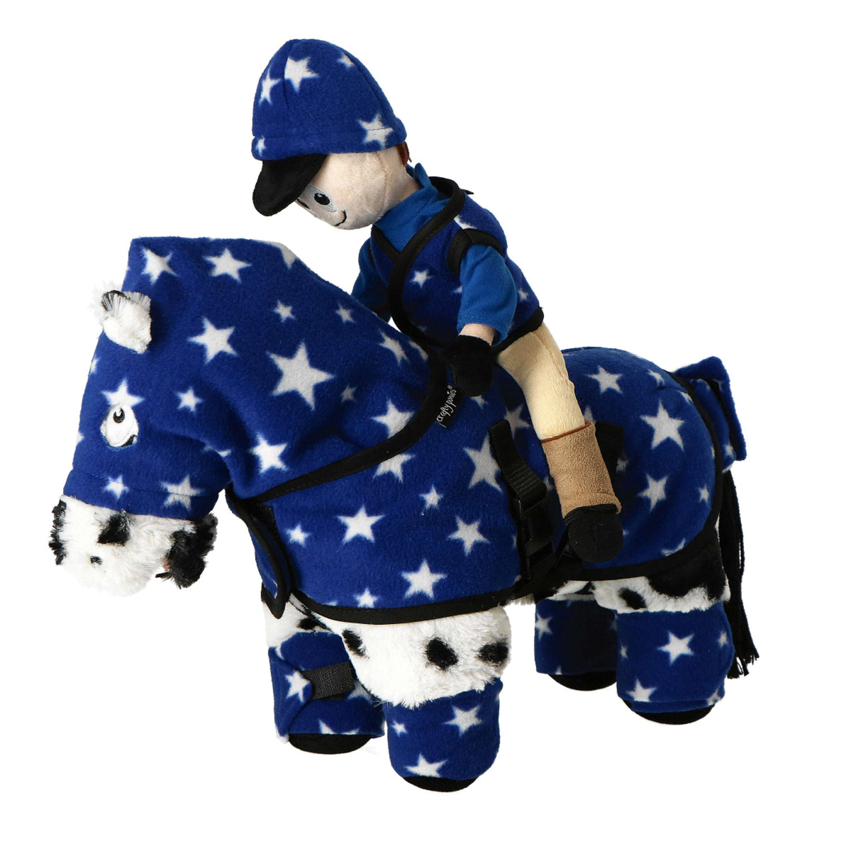 Crafty Ponies Kuscheldecken Set Blau