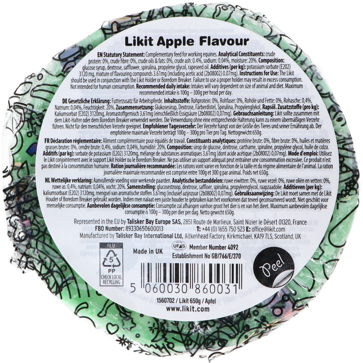 Likit Leckstein Little Apfel