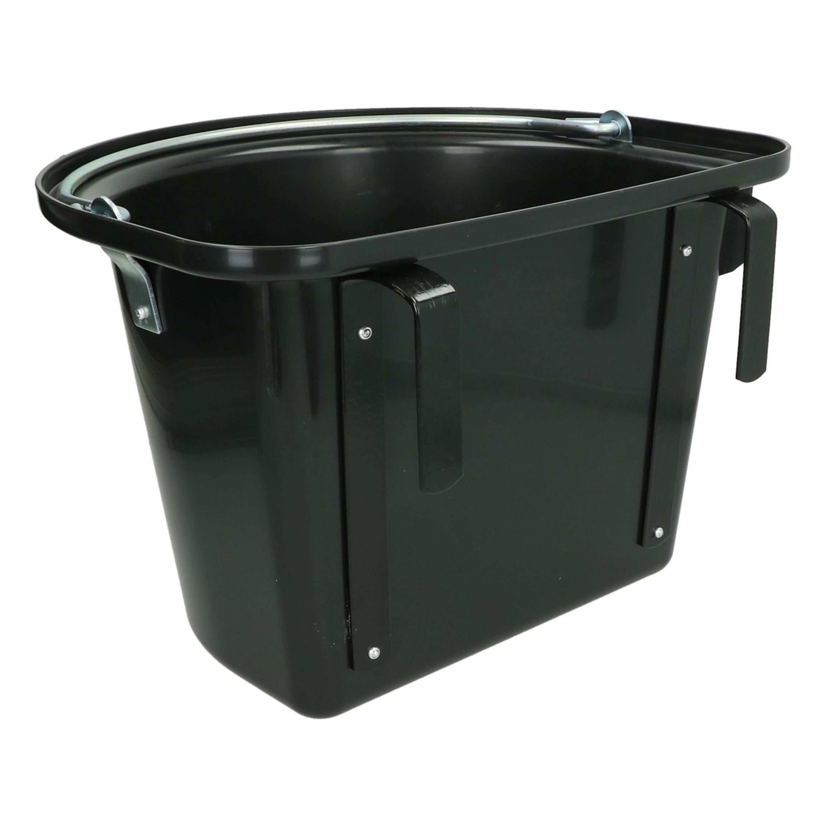 Kerbl Turnier-Futterkrippe Einhängebügel Tragegriff Schwarz Kerbl Turnier-Futterkrippe Einhängebügel Tragegriff Schwarz