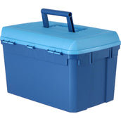 Kerbl Putzbox zum Draufstellen Marine/Hellblau