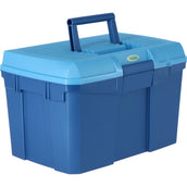 Kerbl Putzbox zum Draufstellen Marine/Hellblau